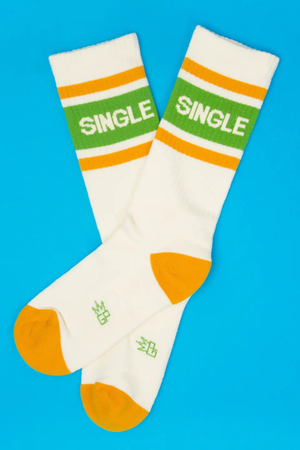 Single Gym Crew Socks-Socks-Vixen Collection, Day Spa and Women's Boutique Located in Seattle, Washington
