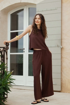 Scout Linen Pant-Pants-Vixen Collection, Day Spa and Women's Boutique Located in Seattle, Washington