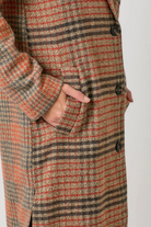 Spiced Amber Peacoat-Coats-Vixen Collection, Day Spa and Women's Boutique Located in Seattle, Washington