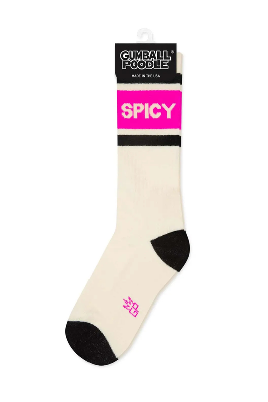 Spicy Gym Crew Socks-Socks-Vixen Collection, Day Spa and Women's Boutique Located in Seattle, Washington