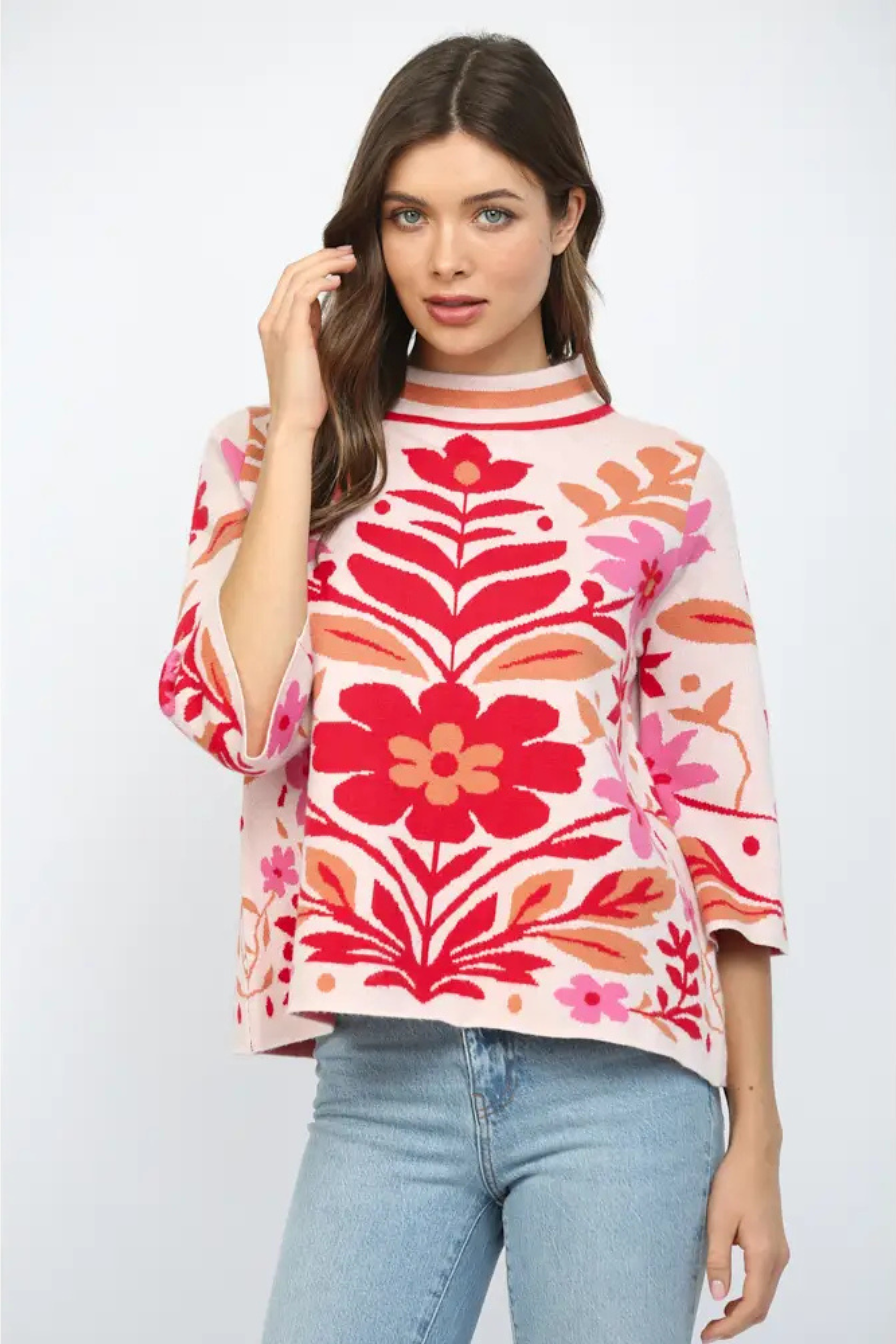 Spring Fling Sweater-Sweaters-Vixen Collection, Day Spa and Women's Boutique Located in Seattle, Washington