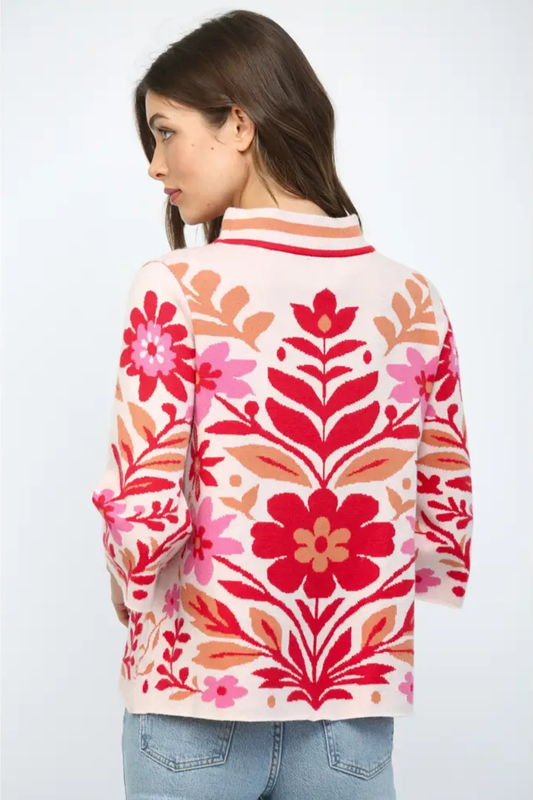 Spring Fling Sweater-Sweaters-Vixen Collection, Day Spa and Women's Boutique Located in Seattle, Washington
