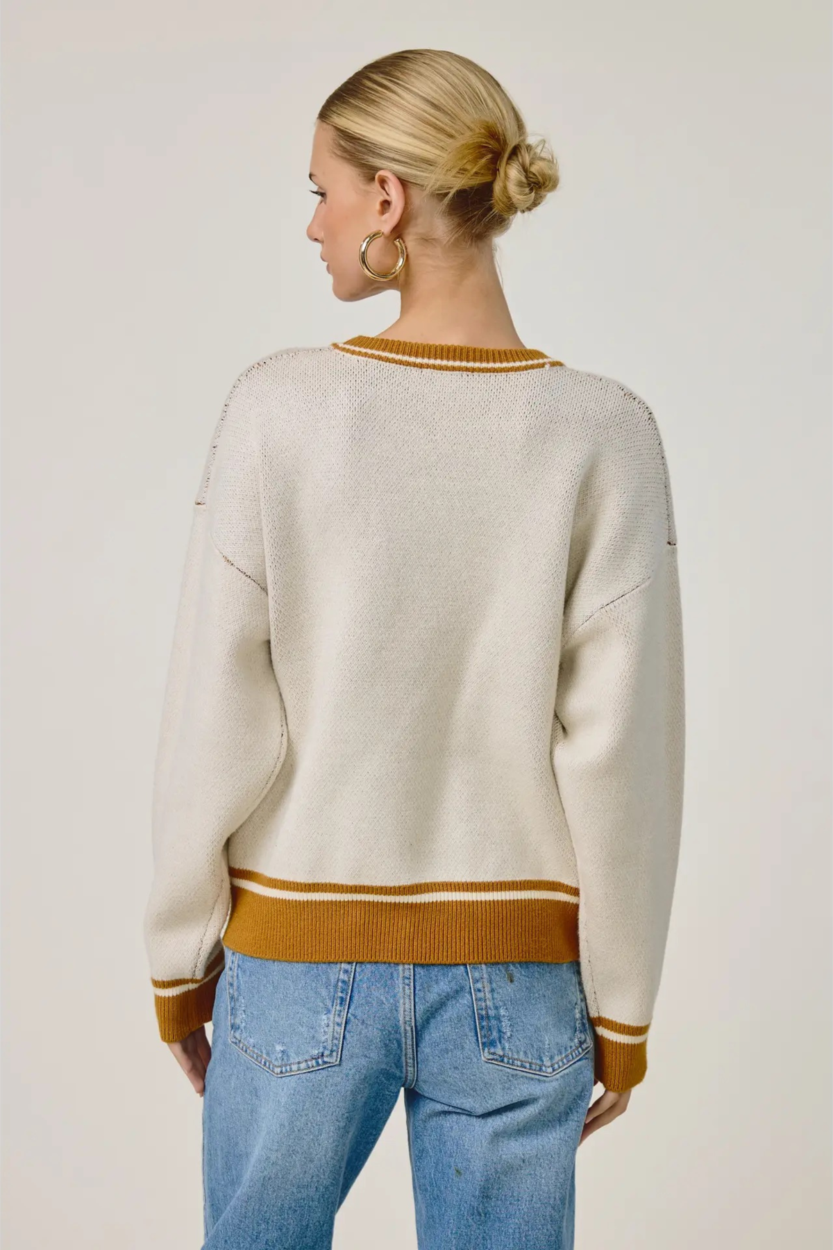 Stay Golden Sweater-Sweaters-Vixen Collection, Day Spa and Women's Boutique Located in Seattle, Washington