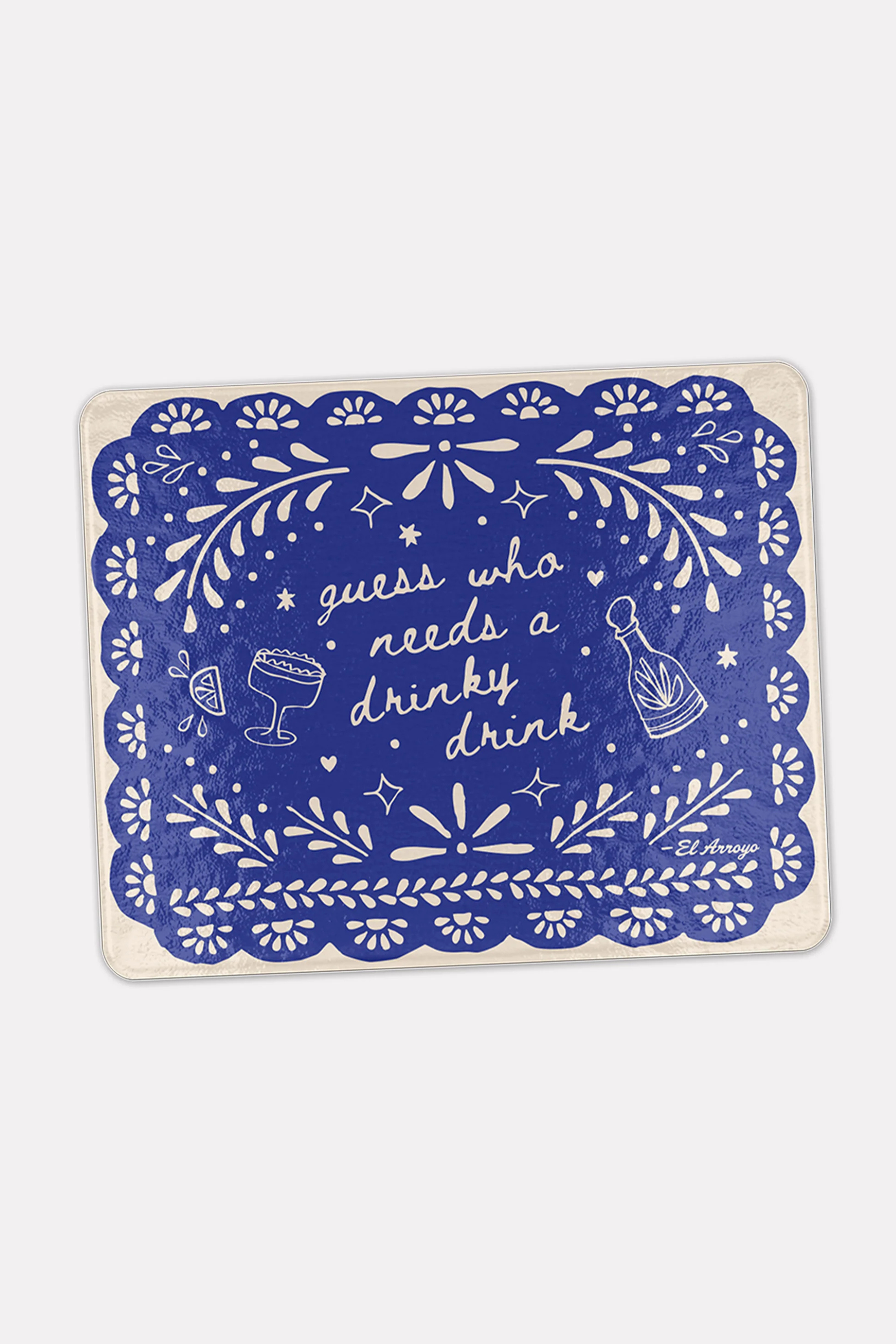 Stylish Glass Cutting Board-Barware-Vixen Collection, Day Spa and Women's Boutique Located in Seattle, Washington