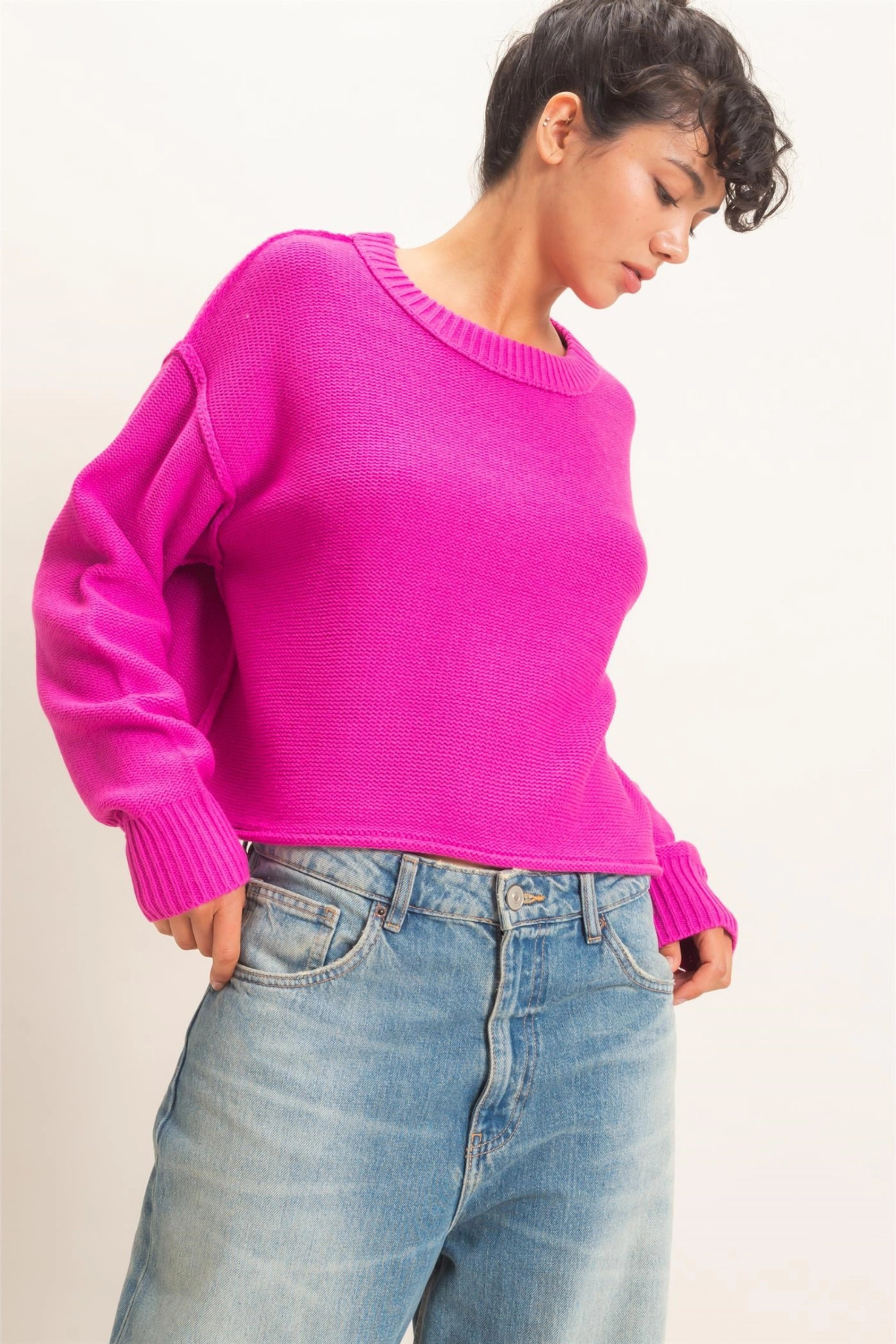 Sunday Sweater-Sweaters-Vixen Collection, Day Spa and Women's Boutique Located in Seattle, Washington
