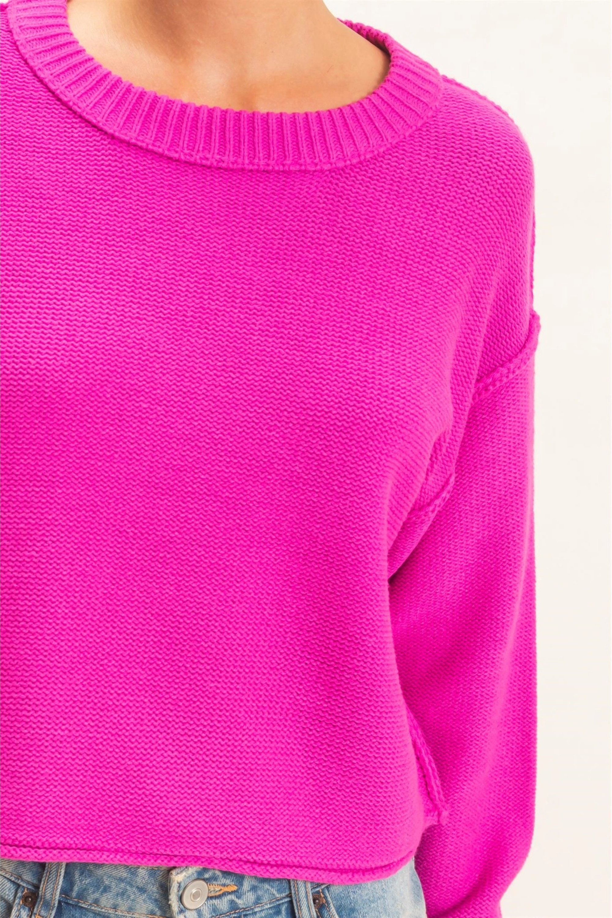 Sunday Sweater-Sweaters-Vixen Collection, Day Spa and Women's Boutique Located in Seattle, Washington
