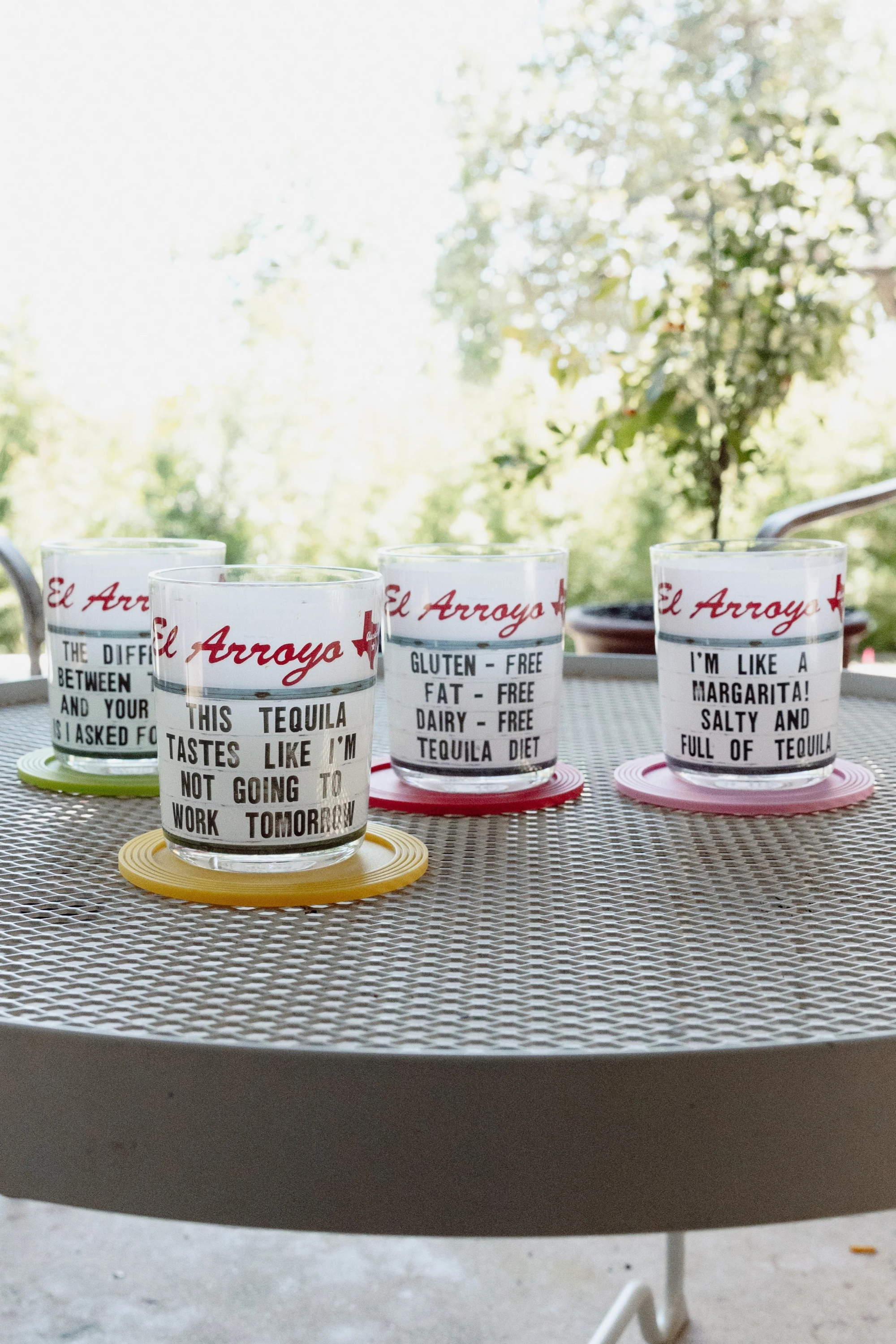 Tequila Sunrise Party Cup Set-Barware-Vixen Collection, Day Spa and Women's Boutique Located in Seattle, Washington