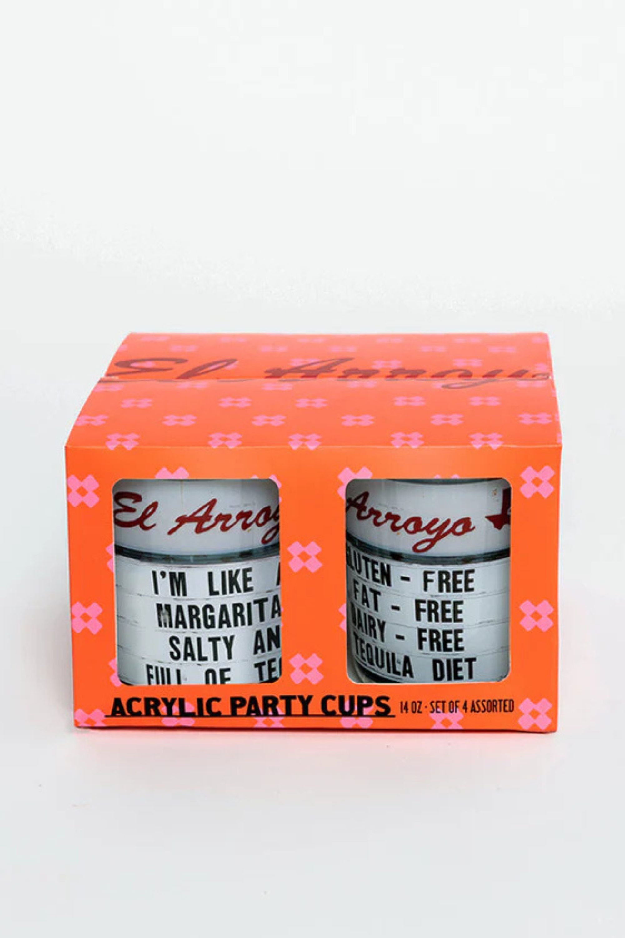 Tequila Sunrise Party Cup Set-Barware-Vixen Collection, Day Spa and Women's Boutique Located in Seattle, Washington