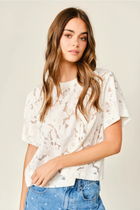 The Bloom Lace Tee