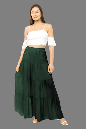 Never Better Tiered Maxi Skirt-Skirts-Vixen Collection, Day Spa and Women's Boutique Located in Seattle, Washington