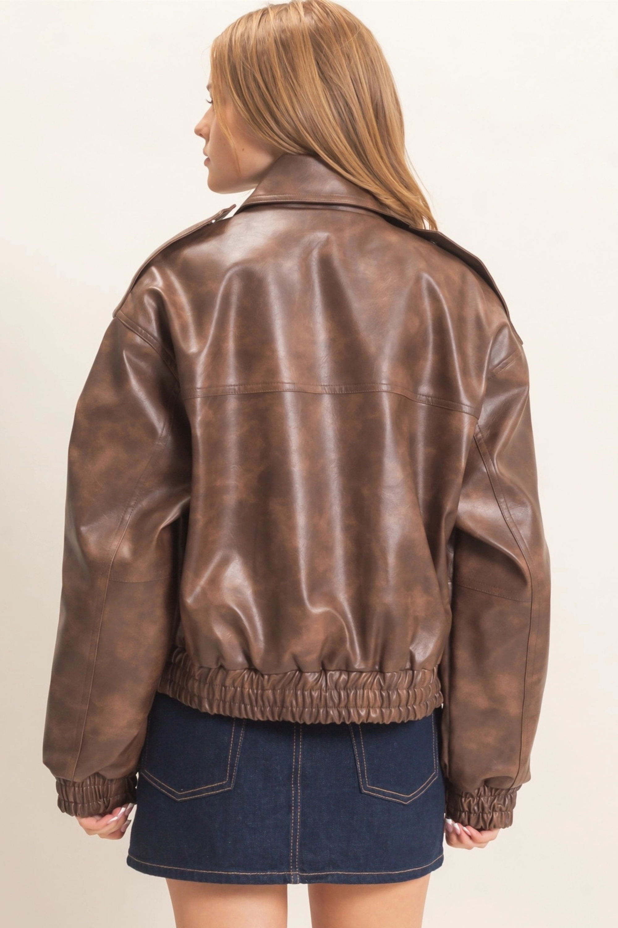 Tiff Bomber Jacket-Jackets-Vixen Collection, Day Spa and Women's Boutique Located in Seattle, Washington