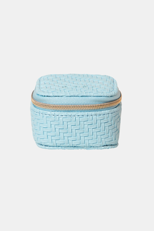 Mini Herringbone Jewelry Cube-Bags + Wallets-Vixen Collection, Day Spa and Women's Boutique Located in Seattle, Washington