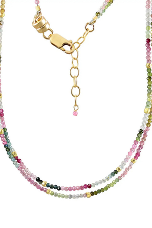 Tourmaline Twin Strand Necklace-Jewelry-Vixen Collection, Day Spa and Women's Boutique Located in Seattle, Washington