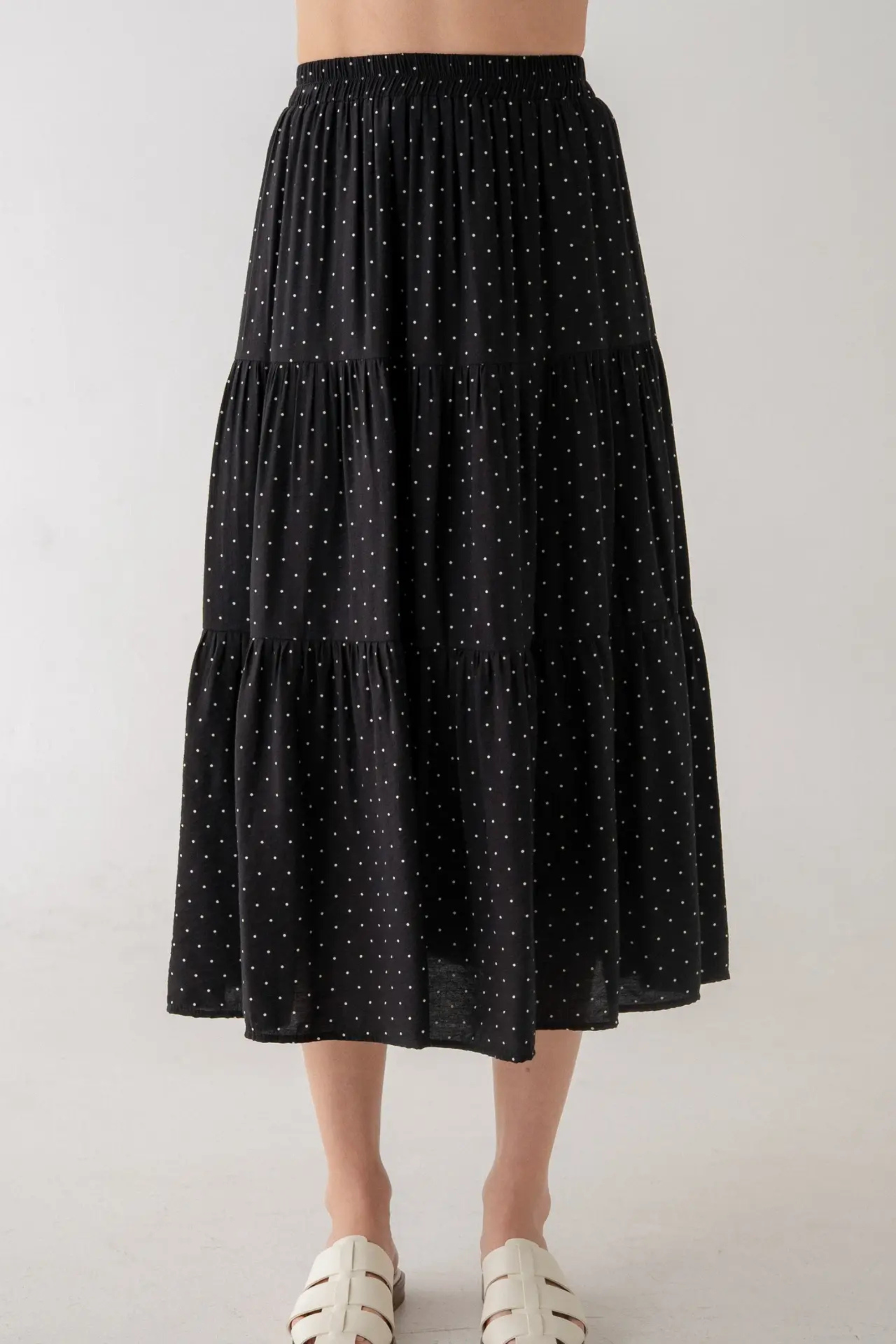Twirl Tier Skirt-Skirts-Vixen Collection, Day Spa and Women's Boutique Located in Seattle, Washington