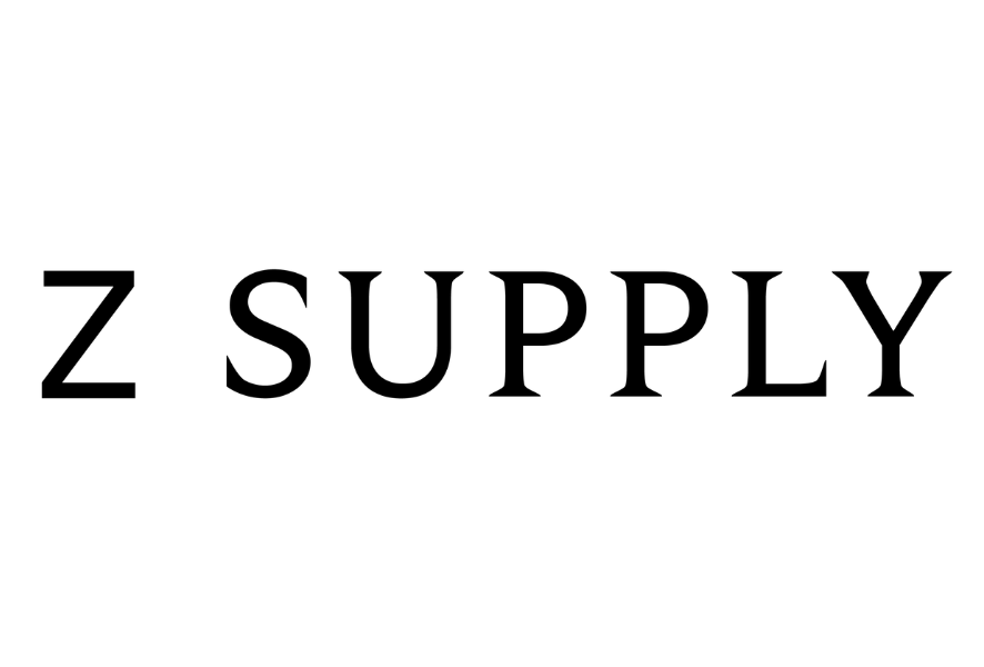 The text 'Z SUPPLY' is displayed in a black serif font centered on a plain white background.