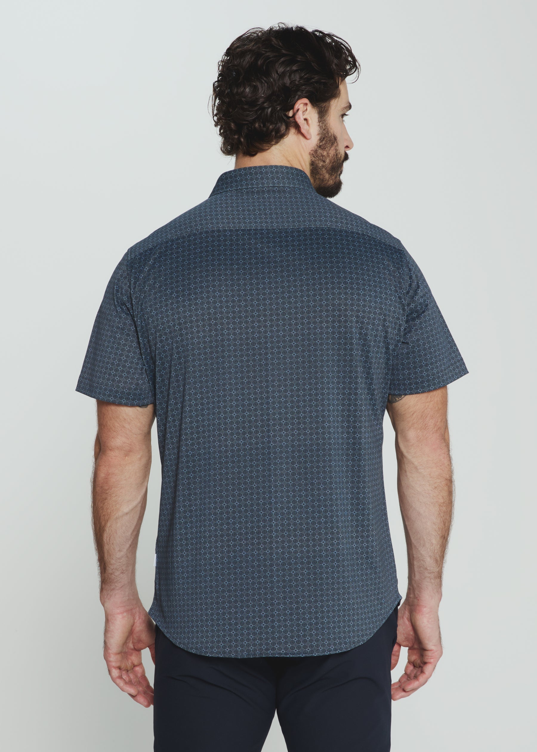 Landen Short Sleeve Shirt-Men's Tops-Vixen Collection, Day Spa and Women's Boutique Located in Seattle, Washington