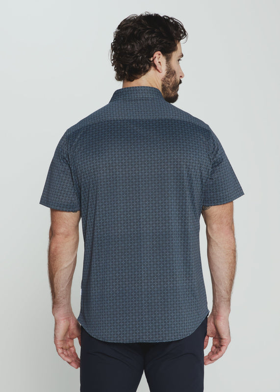 Landen Short Sleeve Shirt-Men's Tops-Vixen Collection, Day Spa and Women's Boutique Located in Seattle, Washington