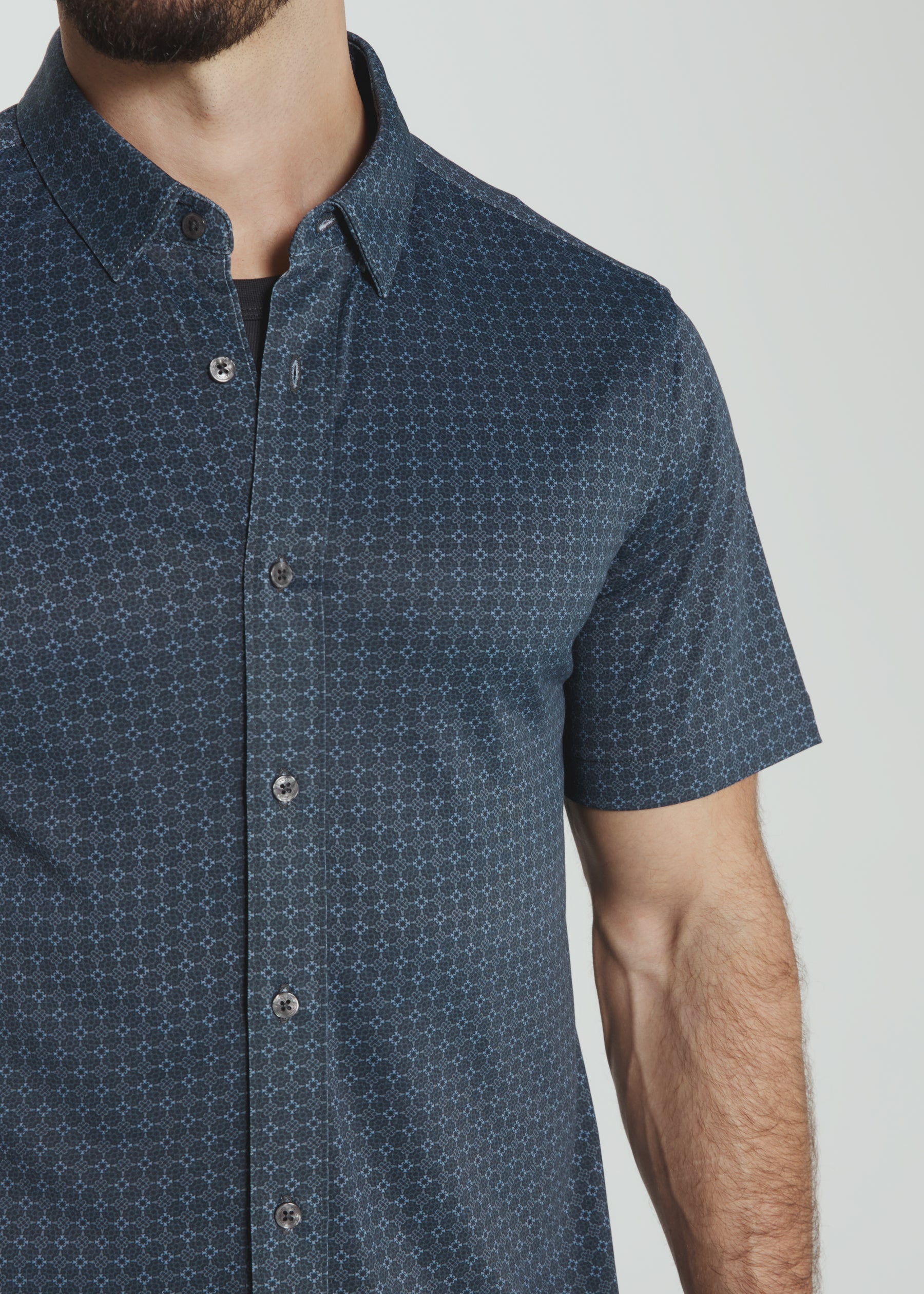 Landen Short Sleeve Shirt-Men's Tops-Vixen Collection, Day Spa and Women's Boutique Located in Seattle, Washington