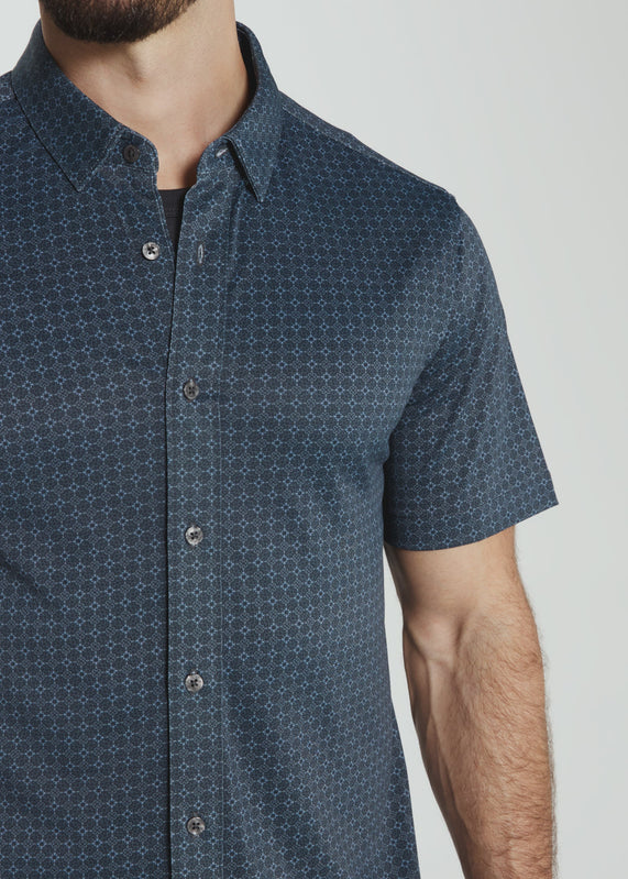 Landen Short Sleeve Shirt-Men's Tops-Vixen Collection, Day Spa and Women's Boutique Located in Seattle, Washington