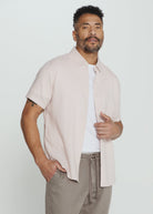 Oasis Short Sleeve Shirt-Men's Tops-Vixen Collection, Day Spa and Women's Boutique Located in Seattle, Washington
