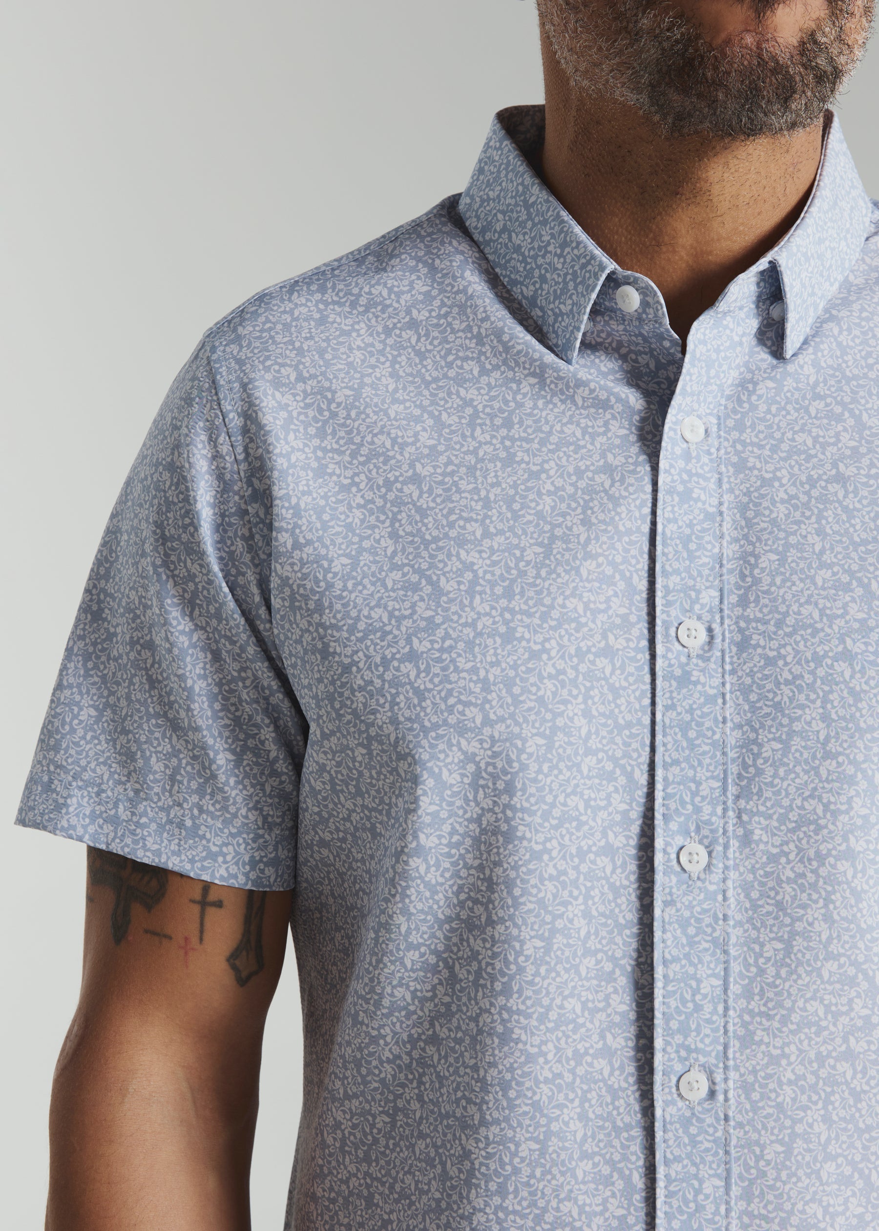 Olivier Short Sleeve Shirt-Men's Tops-Vixen Collection, Day Spa and Women's Boutique Located in Seattle, Washington