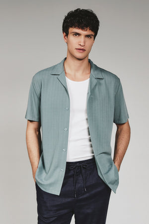 Vaughn Camp Shirt-Men's Tops-Vixen Collection, Day Spa and Women's Boutique Located in Seattle, Washington