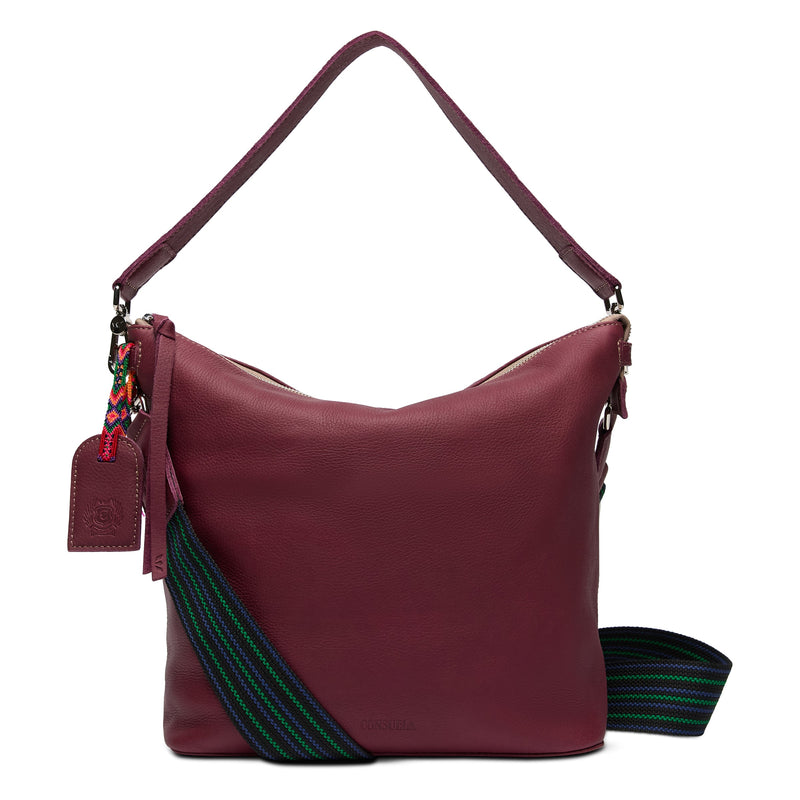 Consuela Plum Hobo-Bags + Wallets-Vixen Collection, Day Spa and Women's Boutique Located in Seattle, Washington