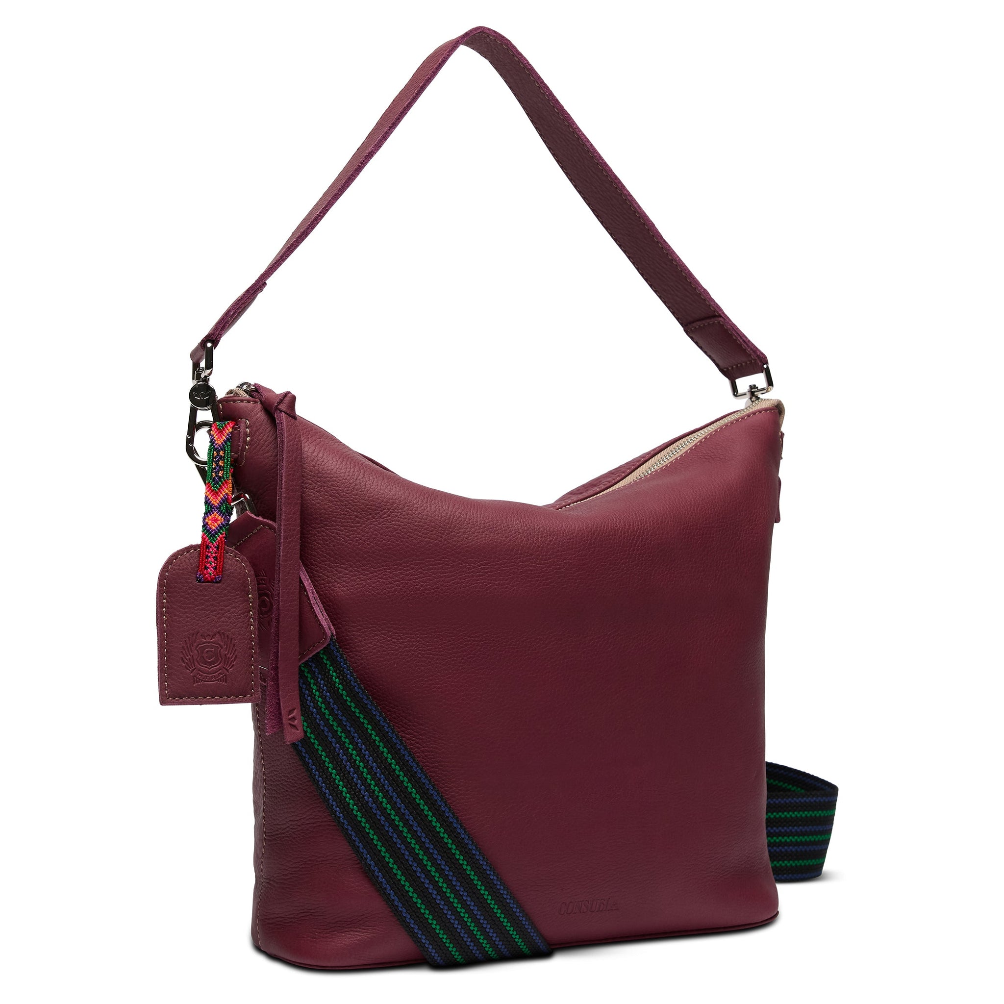 Consuela Plum Hobo-Bags + Wallets-Vixen Collection, Day Spa and Women's Boutique Located in Seattle, Washington