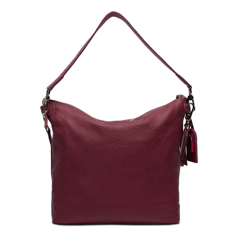 Consuela Plum Hobo-Bags + Wallets-Vixen Collection, Day Spa and Women's Boutique Located in Seattle, Washington