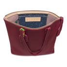 Consuela Plum Shopper Tote-Bags + Wallets-Vixen Collection, Day Spa and Women's Boutique Located in Seattle, Washington