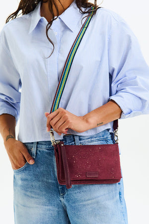 Consuela Rose Uptown Crossbody-Bags + Wallets-Vixen Collection, Day Spa and Women's Boutique Located in Seattle, Washington