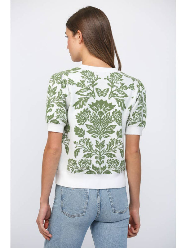 Greenhouse Glow Sweater-Tops-Vixen Collection, Day Spa and Women's Boutique Located in Seattle, Washington