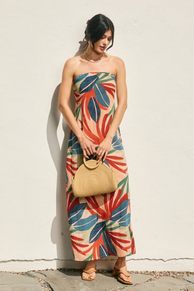 Island Afterglow Maxi Dress-Dresses-Vixen Collection, Day Spa and Women's Boutique Located in Seattle, Washington