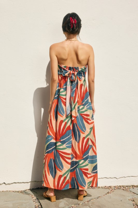 Island Afterglow Maxi Dress-Dresses-Vixen Collection, Day Spa and Women's Boutique Located in Seattle, Washington