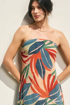 Island Afterglow Maxi Dress-Dresses-Vixen Collection, Day Spa and Women's Boutique Located in Seattle, Washington