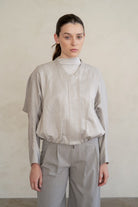Slate Edge Sculpt Jacket-Jackets-Vixen Collection, Day Spa and Women's Boutique Located in Seattle, Washington