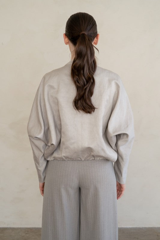 Slate Edge Sculpt Jacket-Jackets-Vixen Collection, Day Spa and Women's Boutique Located in Seattle, Washington