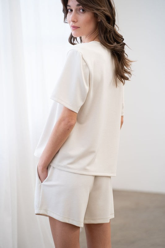 Modern Muse Tee-Short Sleeves-Vixen Collection, Day Spa and Women's Boutique Located in Seattle, Washington