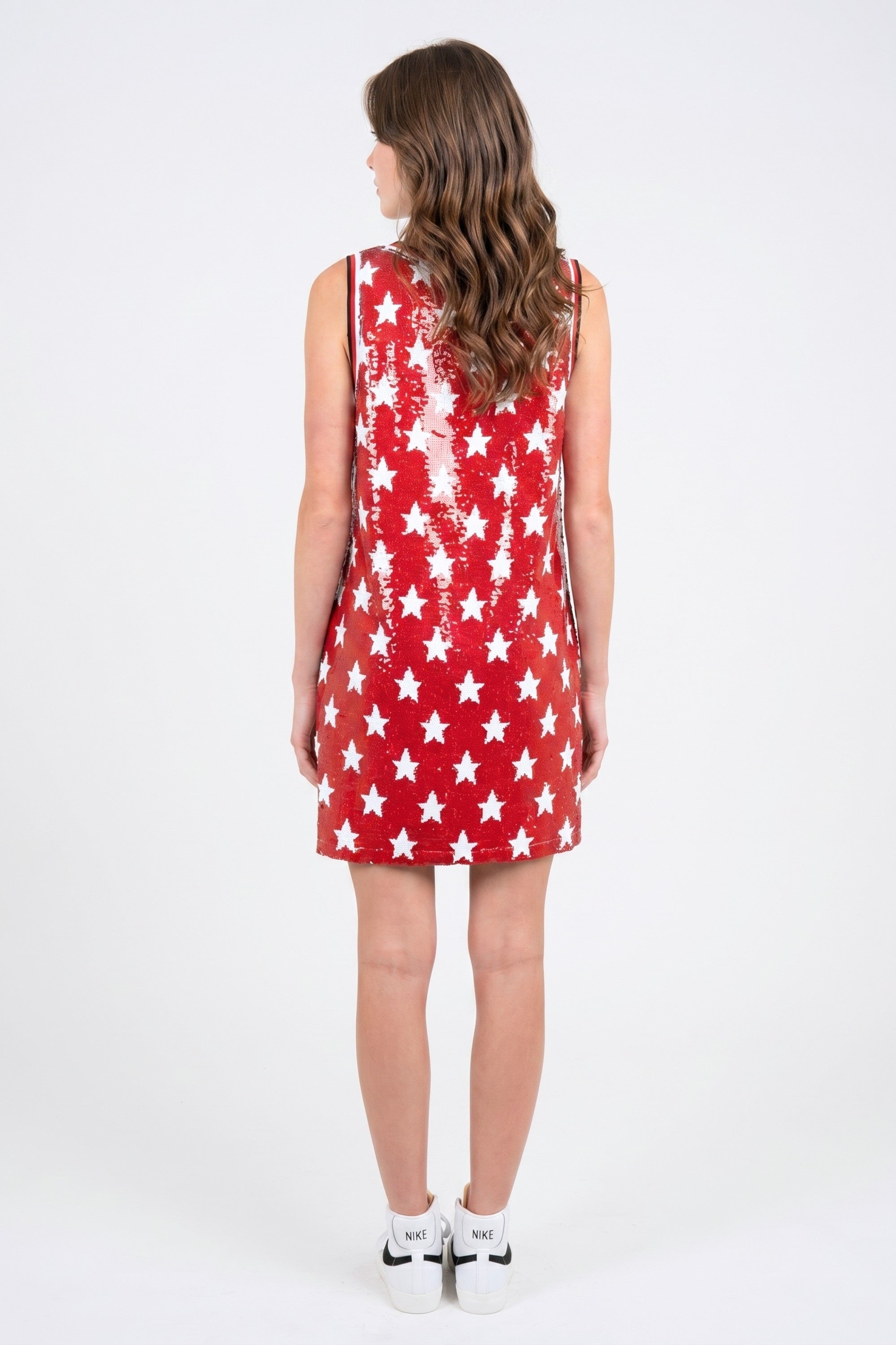 Scoop Neck Sequin Tank Mini Dress-Dresses-Vixen Collection, Day Spa and Women's Boutique Located in Seattle, Washington