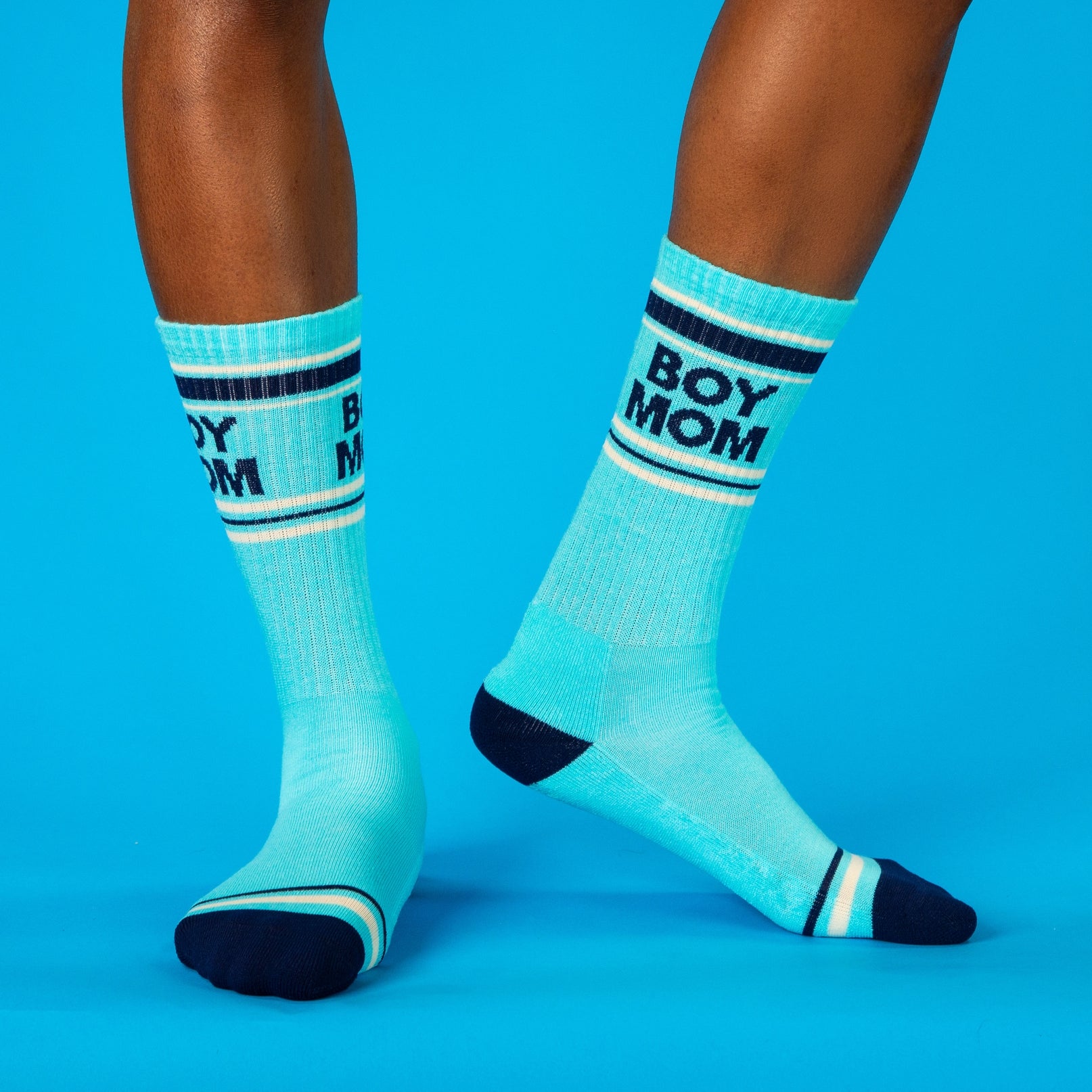 Boy Mom Gym Crew Socks-Accessories-Vixen Collection, Day Spa and Women's Boutique Located in Seattle, Washington