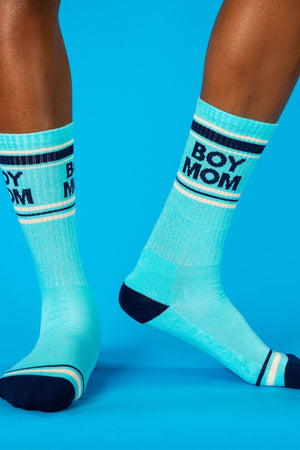 Boy Mom Gym Crew Socks-Accessories-Vixen Collection, Day Spa and Women's Boutique Located in Seattle, Washington
