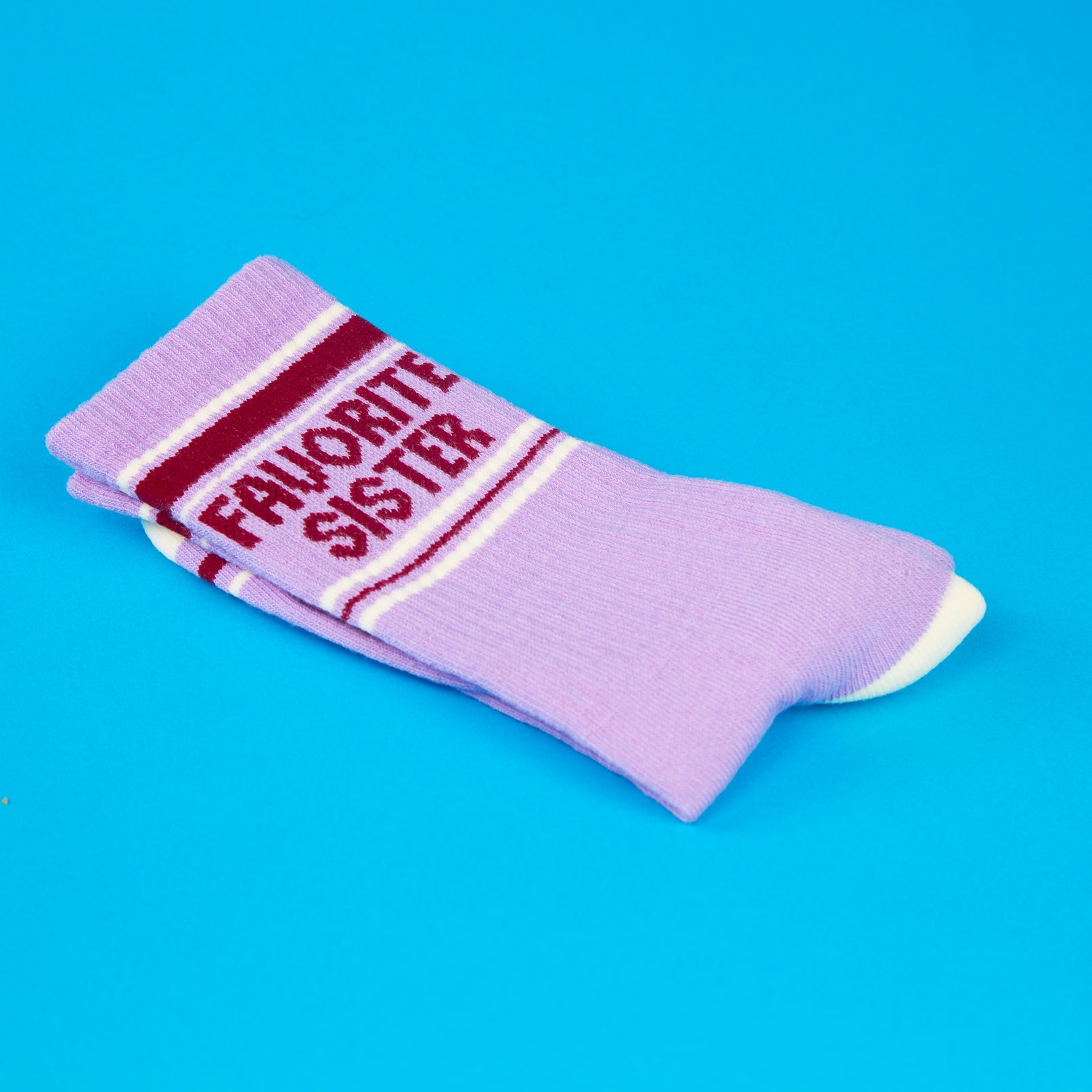 Favorite Sister Gym Crew Socks-Accessories-Vixen Collection, Day Spa and Women's Boutique Located in Seattle, Washington