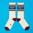 Feisty Gym Crew Socks-Accessories-Vixen Collection, Day Spa and Women's Boutique Located in Seattle, Washington