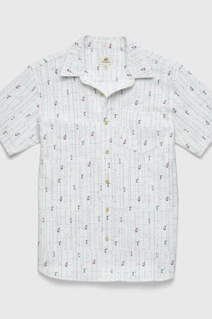 Joey Seersucker Cocktail Shirt-Men's Tops-Vixen Collection, Day Spa and Women's Boutique Located in Seattle, Washington