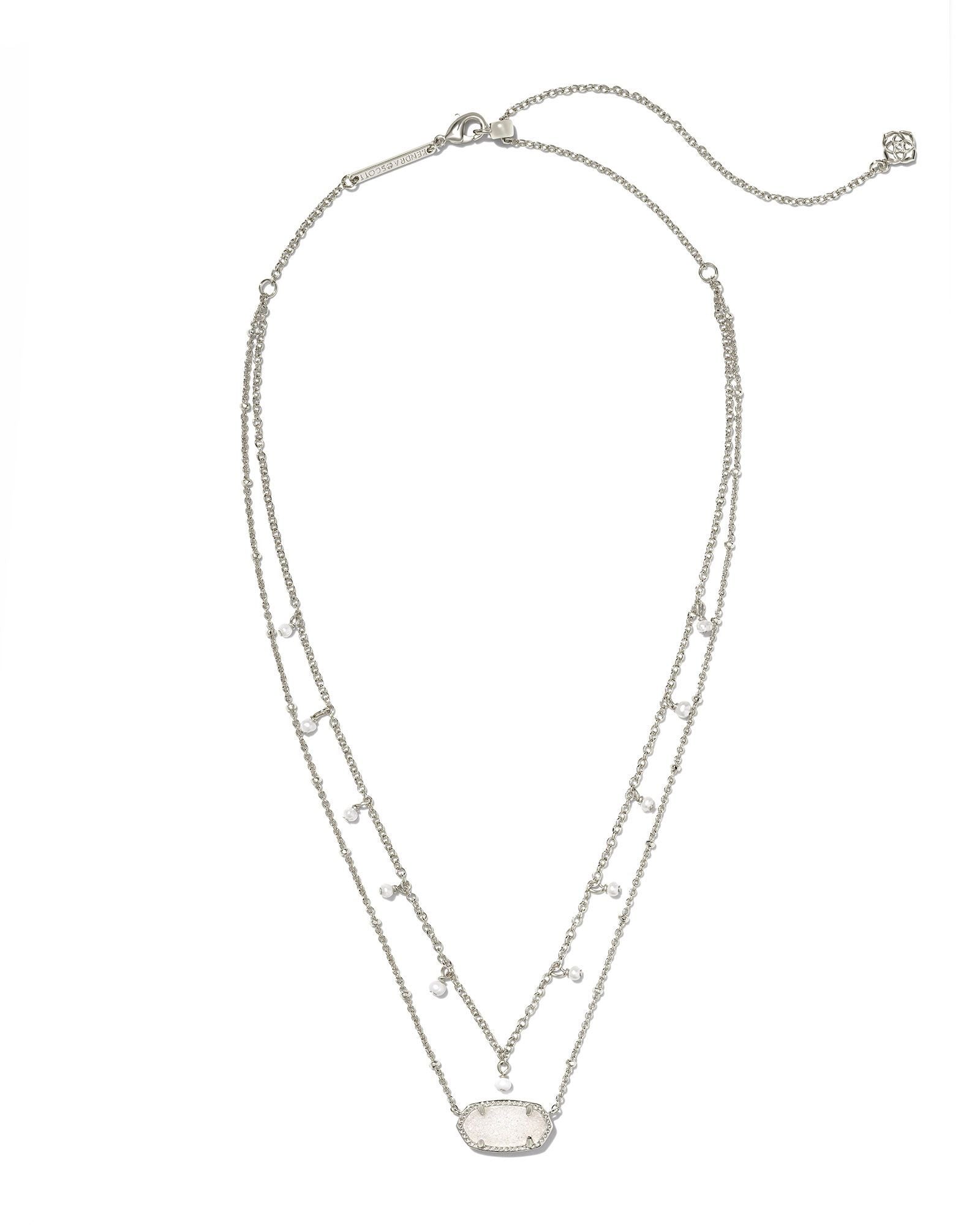 Elisa Pearl Multi Strand Necklace-Accessories-Vixen Collection, Day Spa and Women's Boutique Located in Seattle, Washington