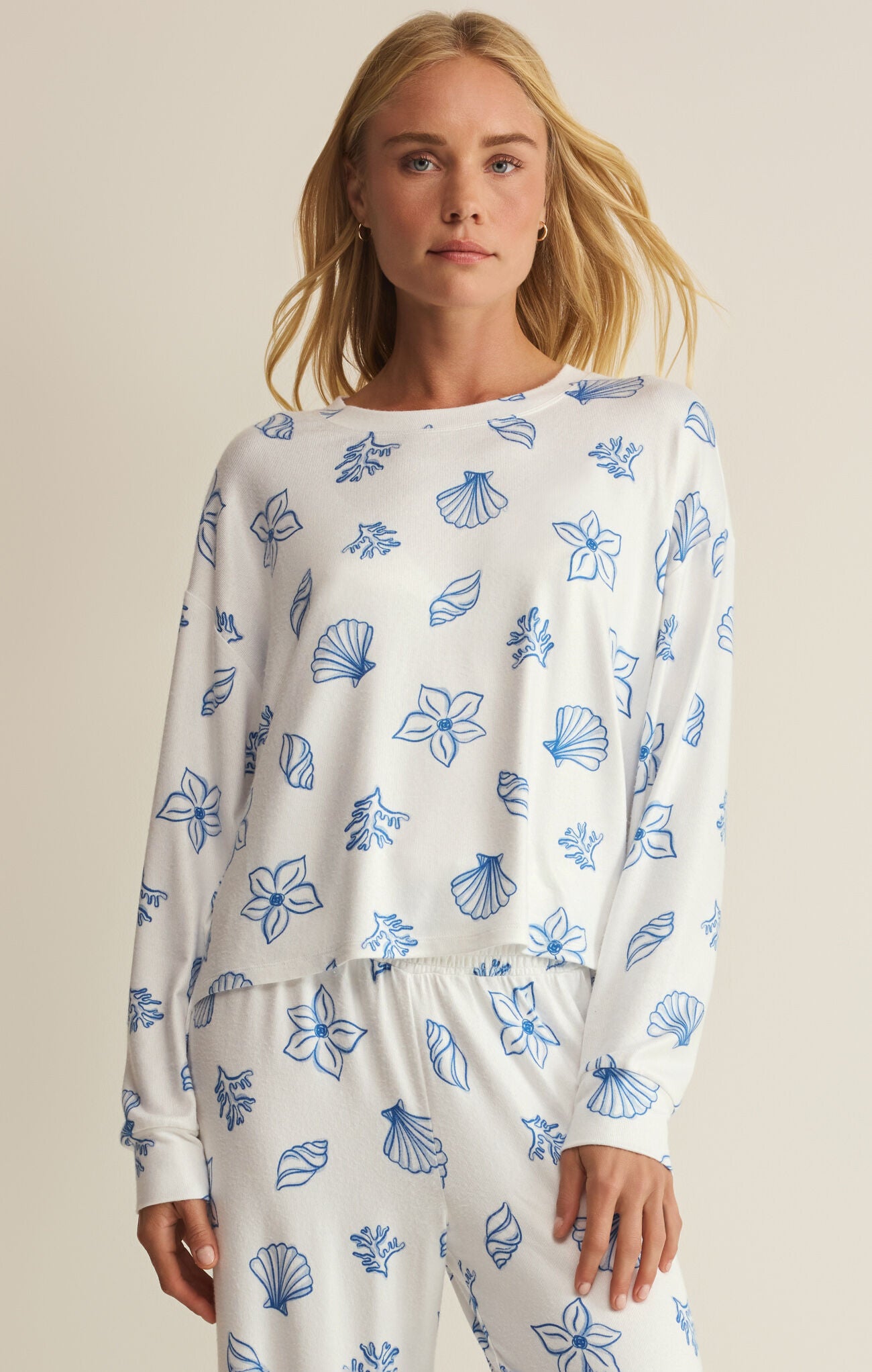 Seashore PJ Top-Tops-Vixen Collection, Day Spa and Women's Boutique Located in Seattle, Washington