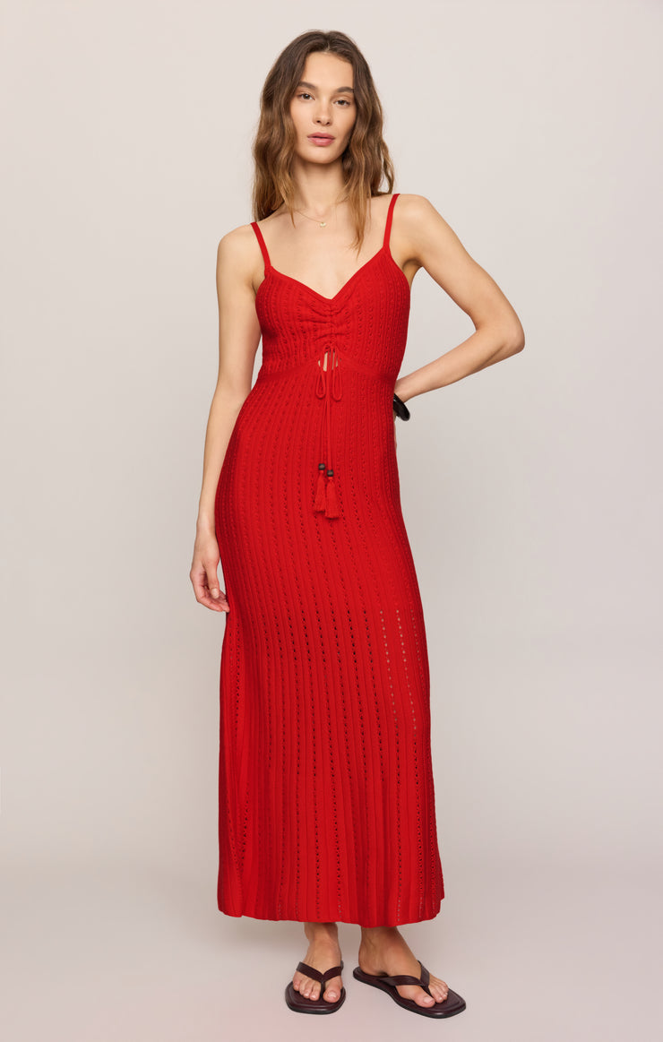 Sunda Crochet Maxi Dress-One Pieces-Vixen Collection, Day Spa and Women's Boutique Located in Seattle, Washington