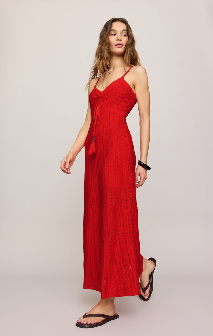 Sunda Crochet Maxi Dress-One Pieces-Vixen Collection, Day Spa and Women's Boutique Located in Seattle, Washington