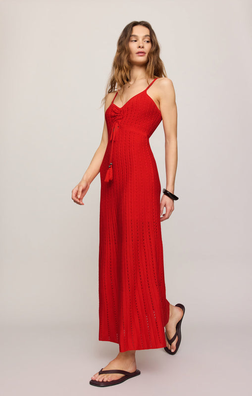 Sunda Crochet Maxi Dress-One Pieces-Vixen Collection, Day Spa and Women's Boutique Located in Seattle, Washington