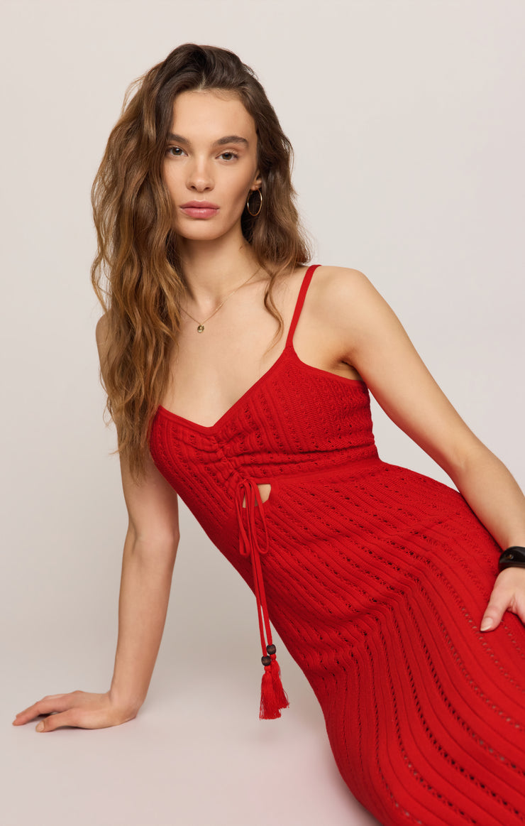 Sunda Crochet Maxi Dress-One Pieces-Vixen Collection, Day Spa and Women's Boutique Located in Seattle, Washington